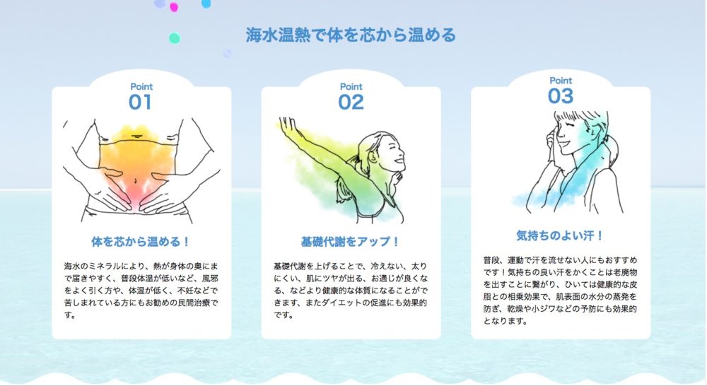 Web制作海水温熱navis大阪